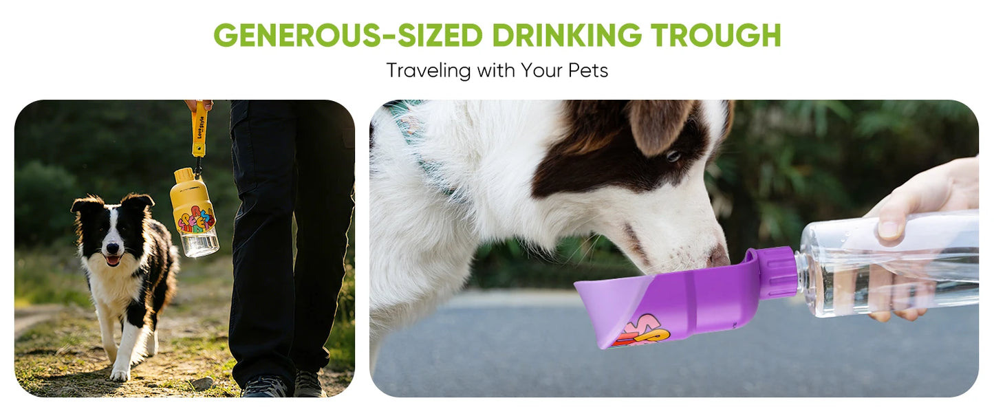 Portable Dog Water Bottle Dispenser