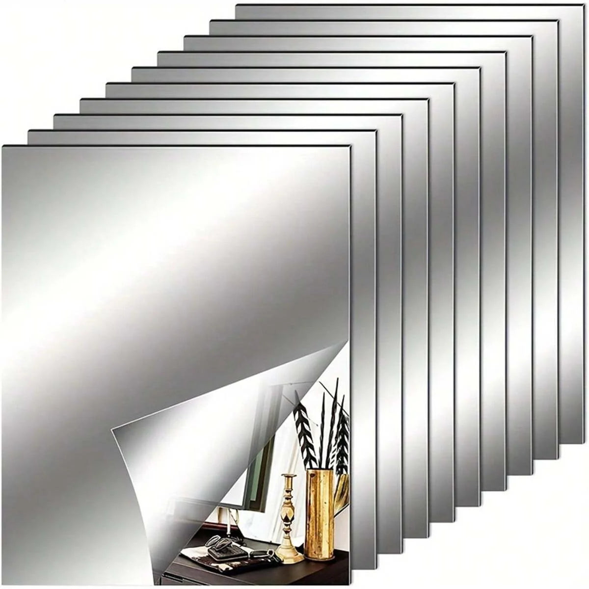 Self-Adhesive Acrylic Mirror Wall Stickers