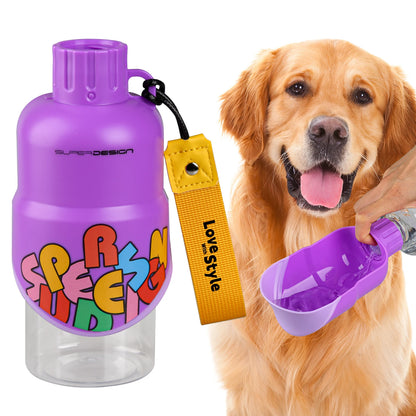 Portable Dog Water Bottle Dispenser