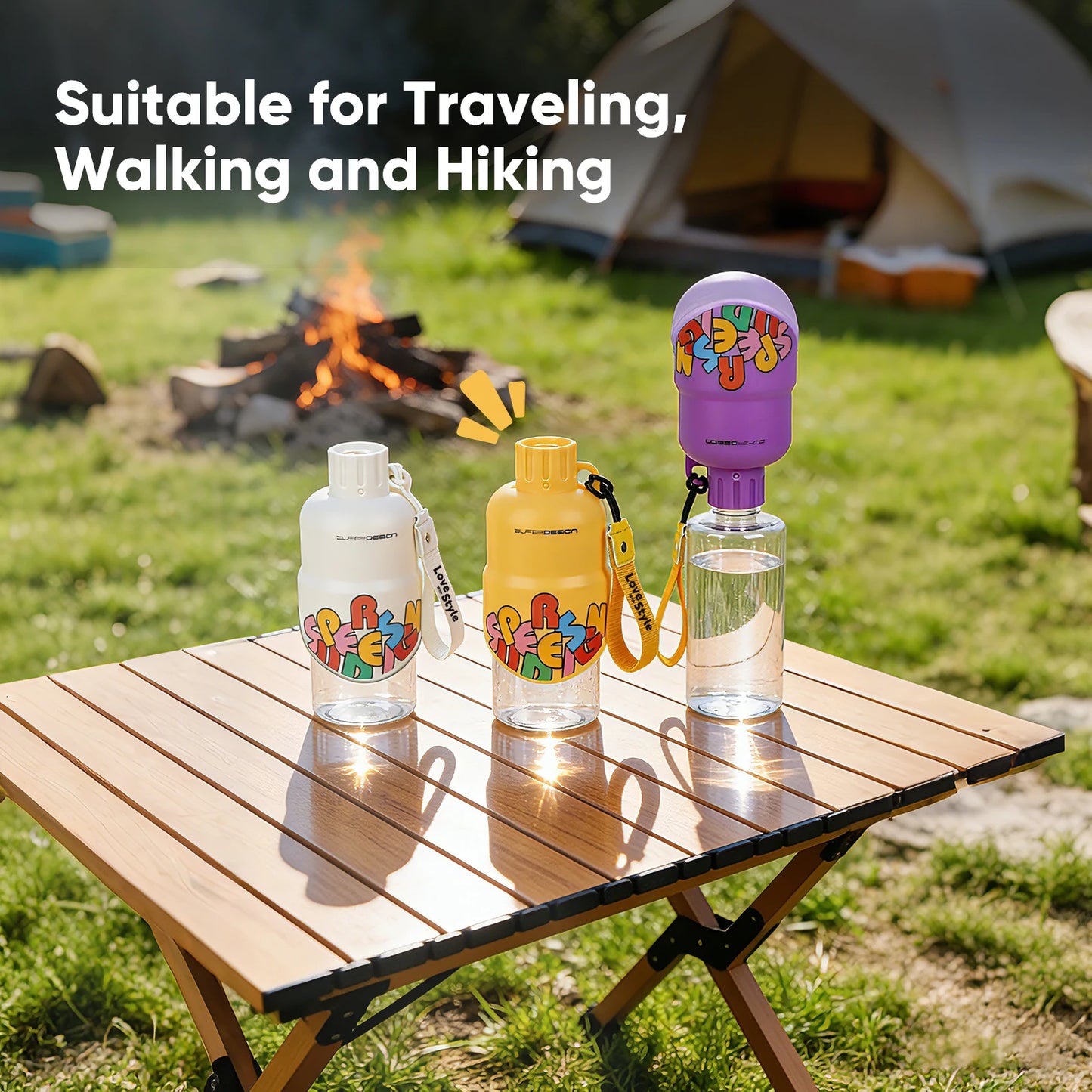 Portable Dog Water Bottle Dispenser