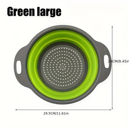 Foldable Kitchen Filter Pot with Handle & Base