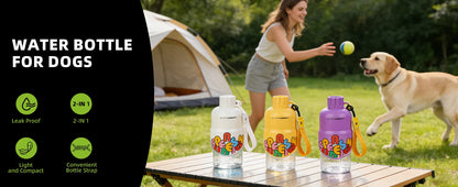 Portable Dog Water Bottle Dispenser