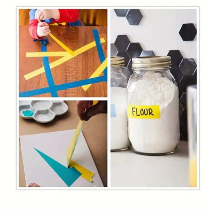 Yellow Masking Tape Set for Painting & Decorating
