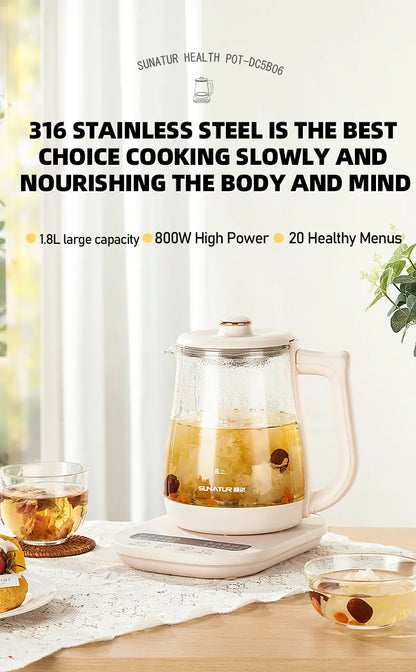 Electric Glass Health Kettle