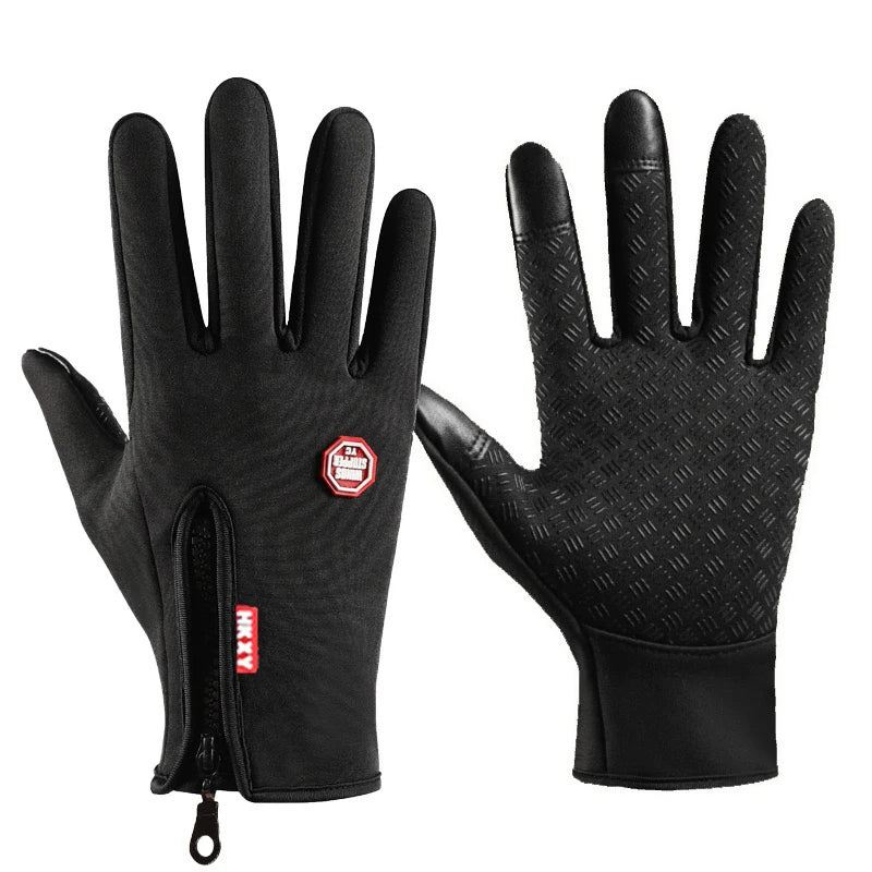 Double Layer Thermal Touch Screen Sports Gloves