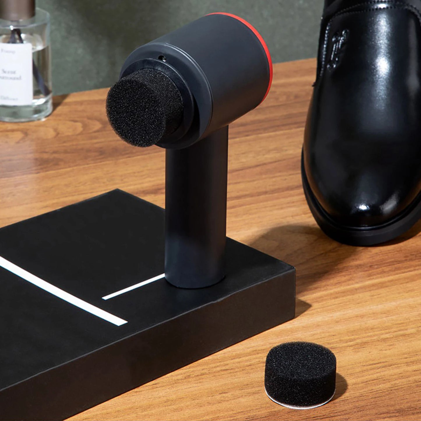 Rechargeable Handheld Electric Shoe Polisher
