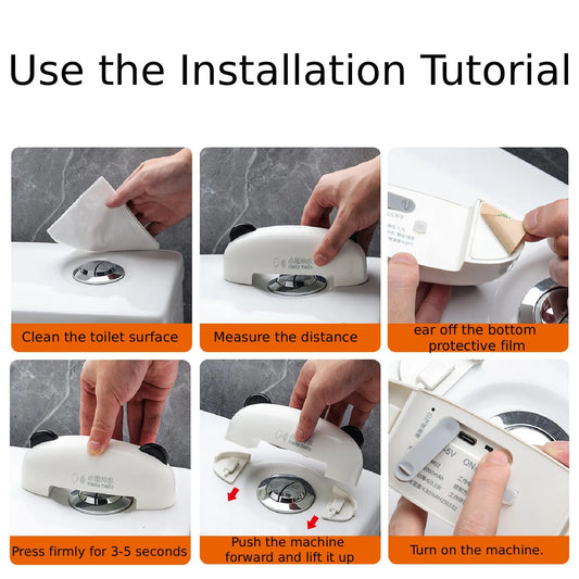 Voice-Control Touchless Toilet Auto Flusher