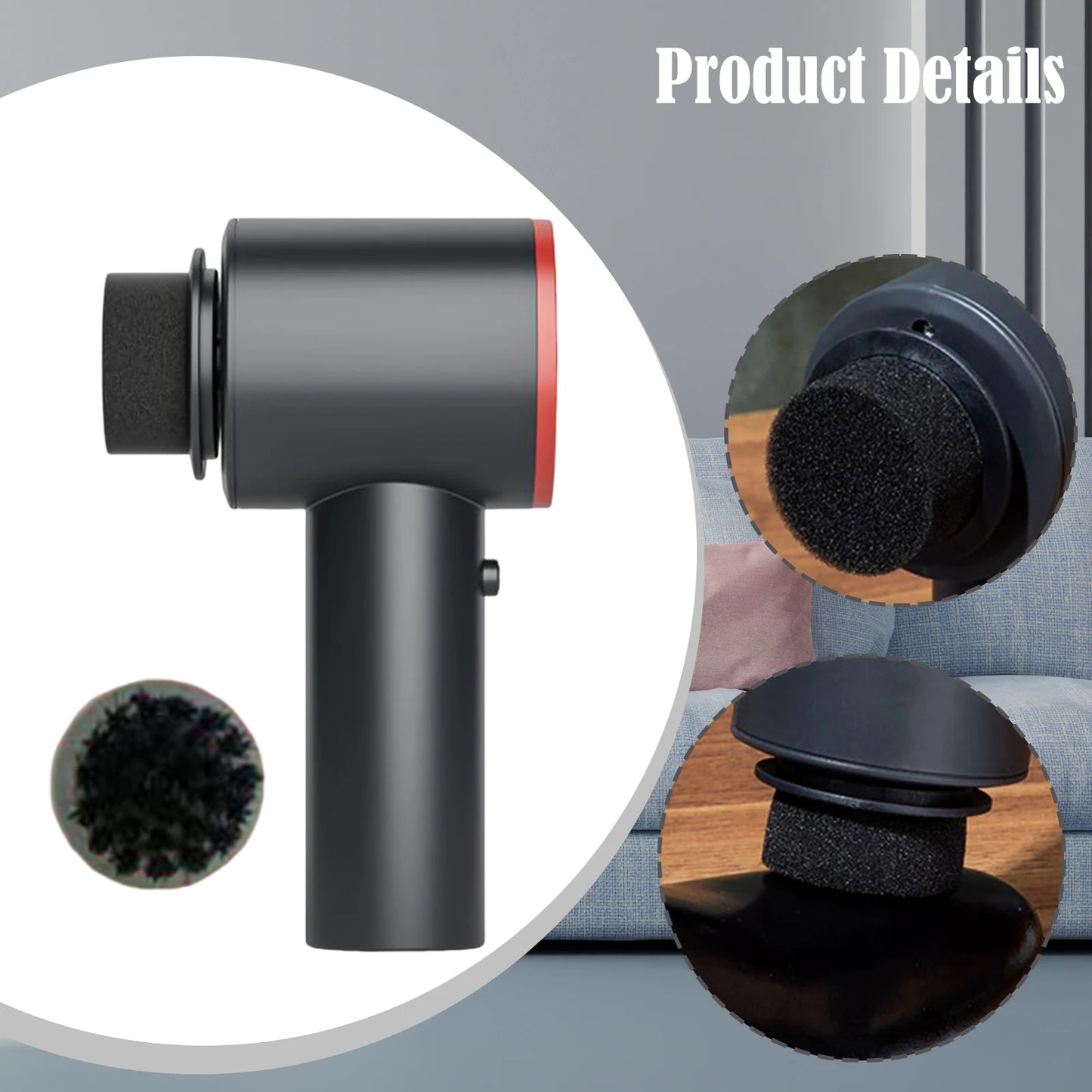 Rechargeable Handheld Electric Shoe Polisher