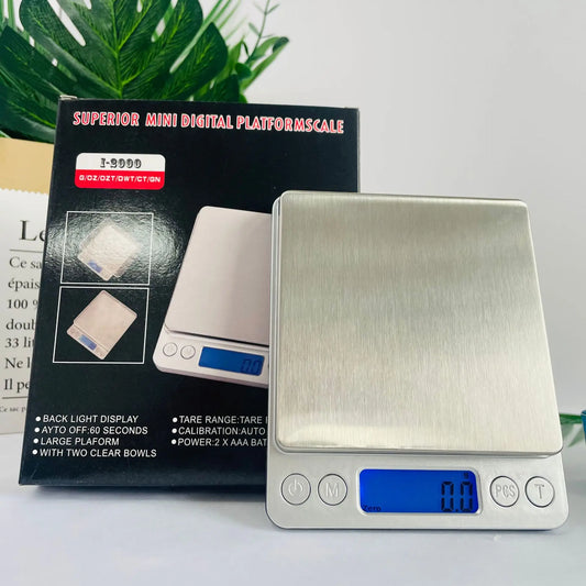 High-Precision Digital Gram Scale with Backlit Display
