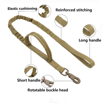 Tactical Cat Harness & Leash Set with Velcro Patches