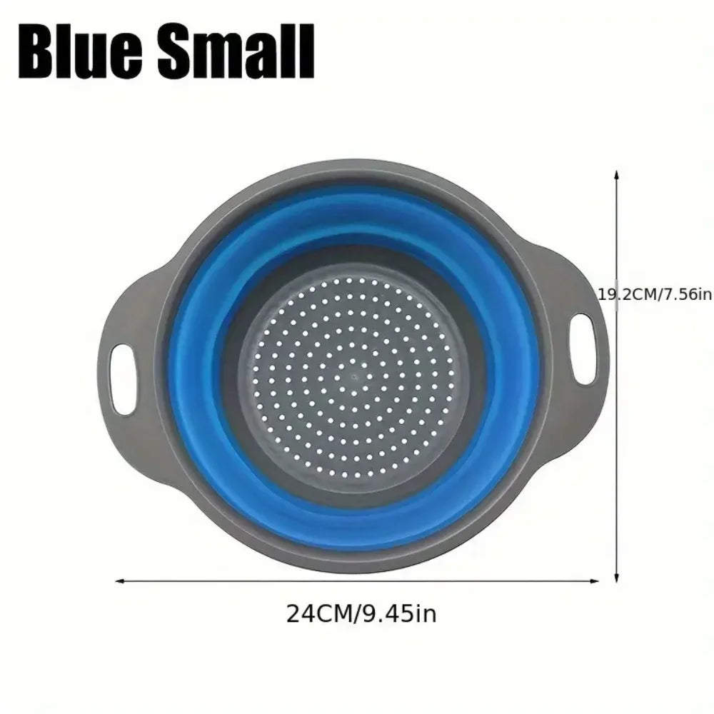 Foldable Kitchen Filter Pot with Handle & Base