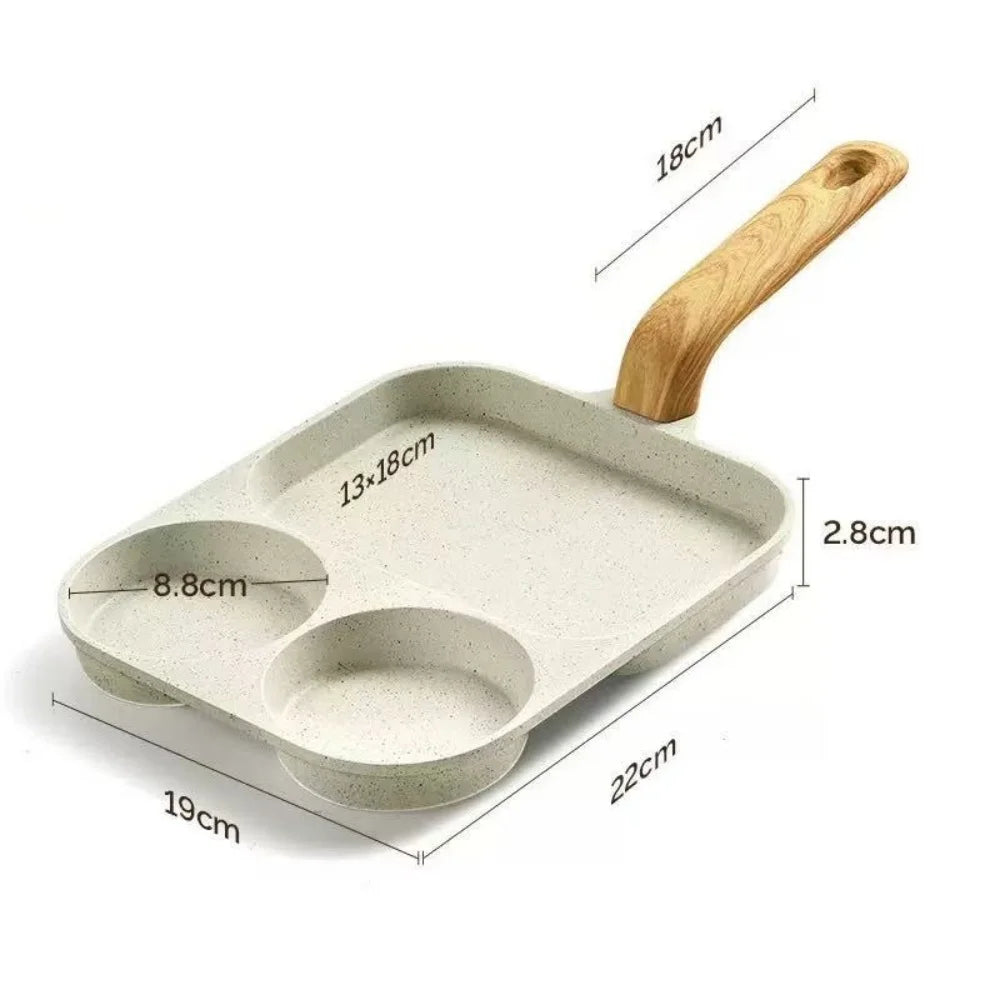 3-in-1 Non-Stick Breakfast Pan