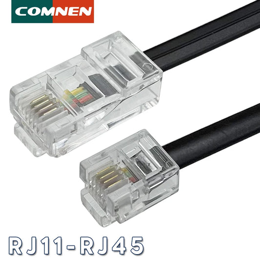 COMNEN RJ11 to RJ45 Telephone Data Cable