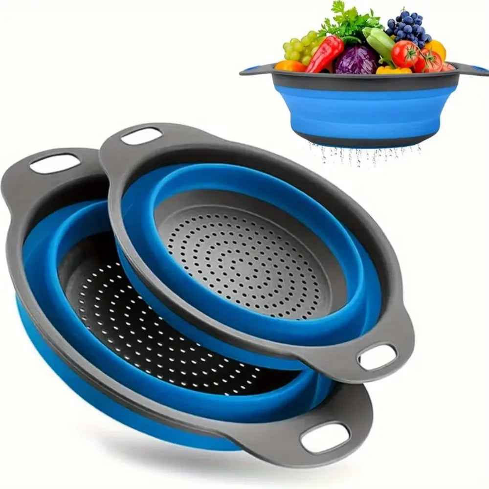 Foldable Kitchen Filter Pot with Handle & Base