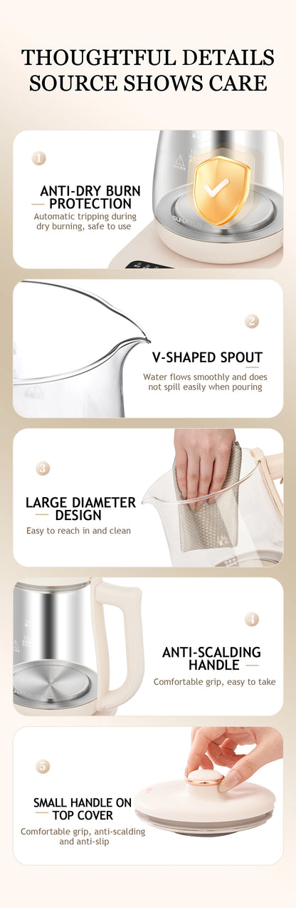 Electric Glass Health Kettle
