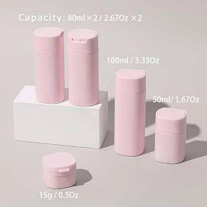 Leakproof Travel Toiletry Bottles Set