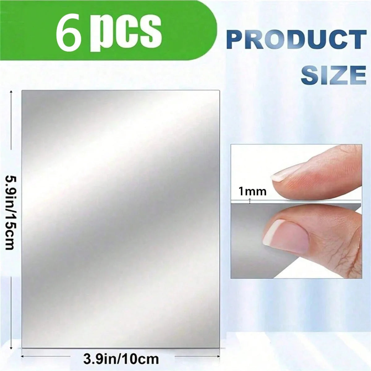 Self-Adhesive Acrylic Mirror Wall Stickers