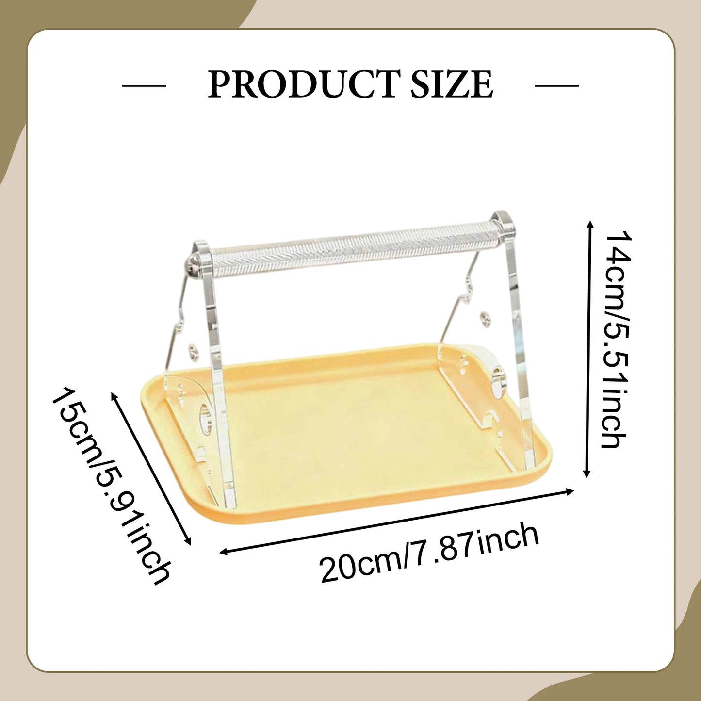 Portable Tabletop Bird Perch Stand