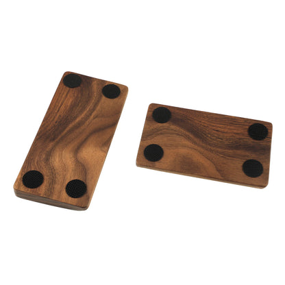 Wooden Walnut Wrist Rest for Split Keyboard
