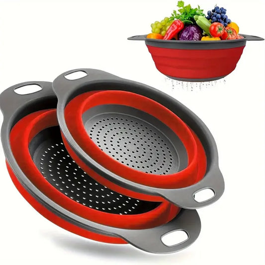 Foldable Kitchen Filter Pot with Handle & Base