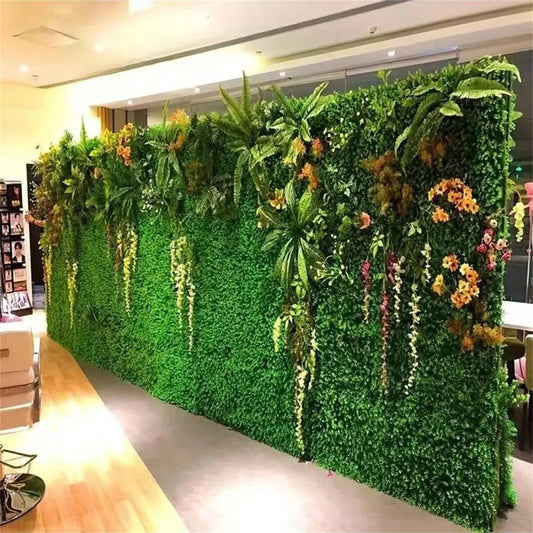 Artificial Green Plant Wall Panel