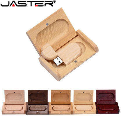 JASTER Wooden USB 2.0 Flash Drive