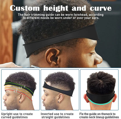 Silicone Haircut Neckline Template