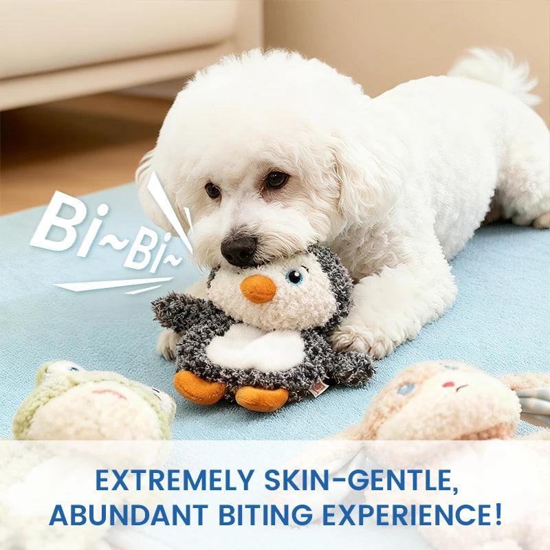 Cute Plush Squeaky Dog Toy