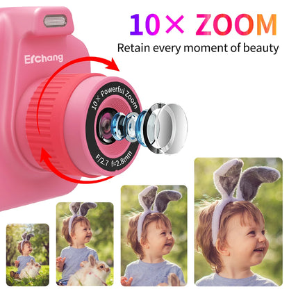 Children Instant Printing Camera 1080P For 4-12 Years