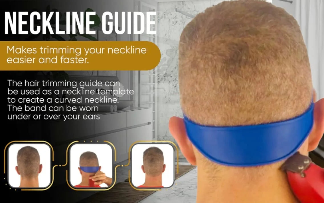 Silicone Haircut Neckline Template