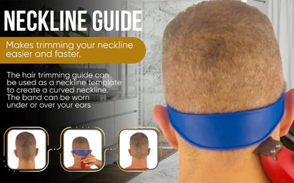 Silicone Haircut Neckline Template