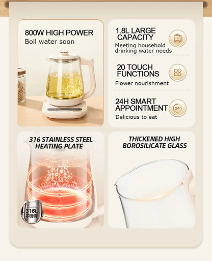 Electric Glass Health Kettle