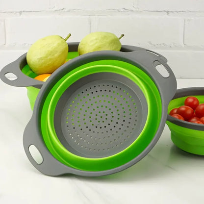 Foldable Kitchen Filter Pot with Handle & Base