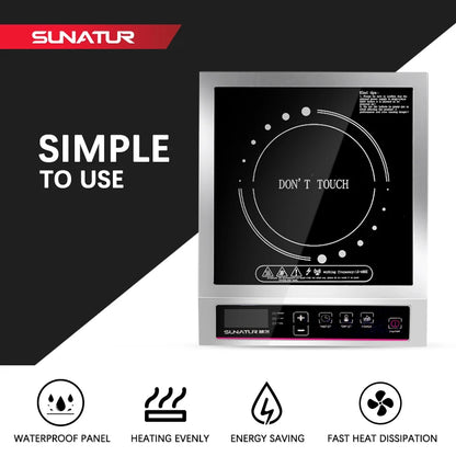 SUNATUR Mini Circular Electric Induction Stove 220V