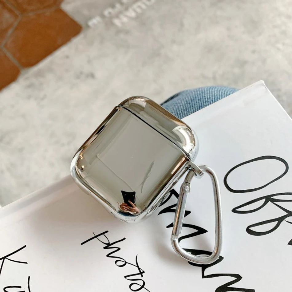 Xnyocn Electroplate Earphone Case For Airpods