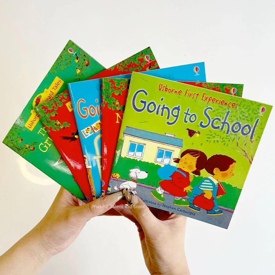 10 Books Set Usborne Style English Picture Books for Kids