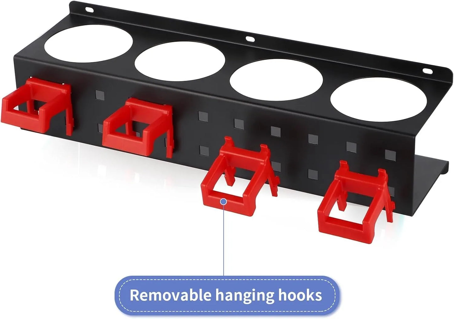 Wall-Mounted Spray Bottle & Detailing Tool Organiser Rack