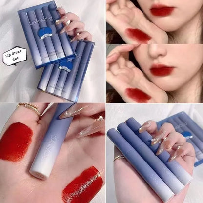 5 Color Matte Lipstick Set