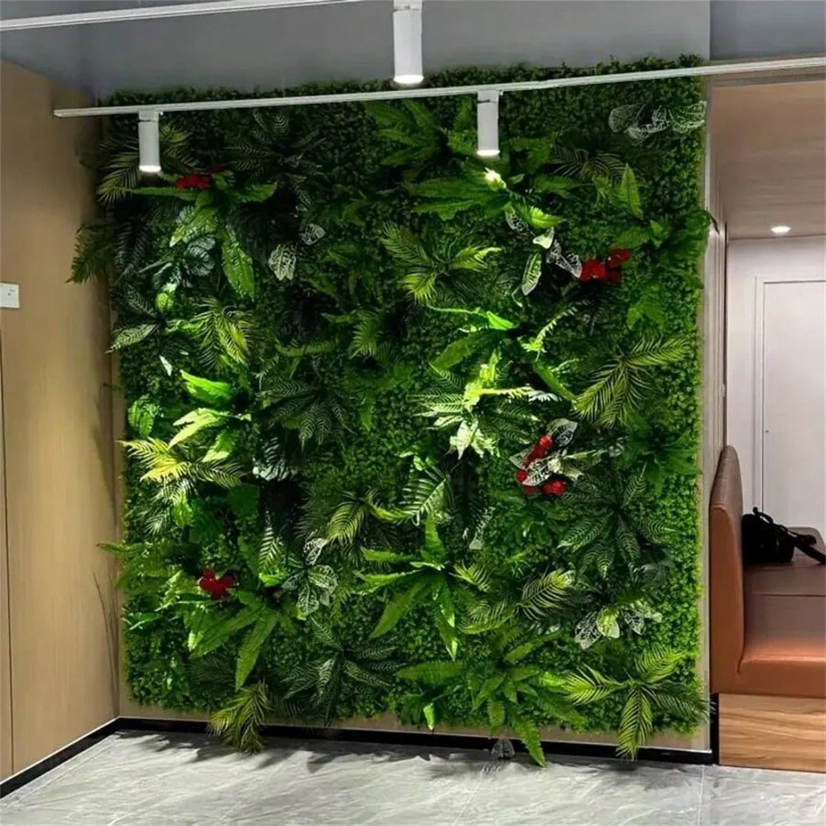Artificial Green Plant Wall Panel