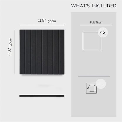 Large Felt Bulletin Board Wall Tiles