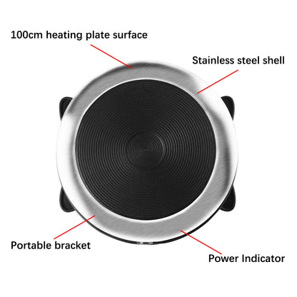 Milk Water Coffee Heating Furnace Multifunctional Mini Electric Heater Stove Hot Cooker Plate 500W 220V KitchenAppliance EU Plug