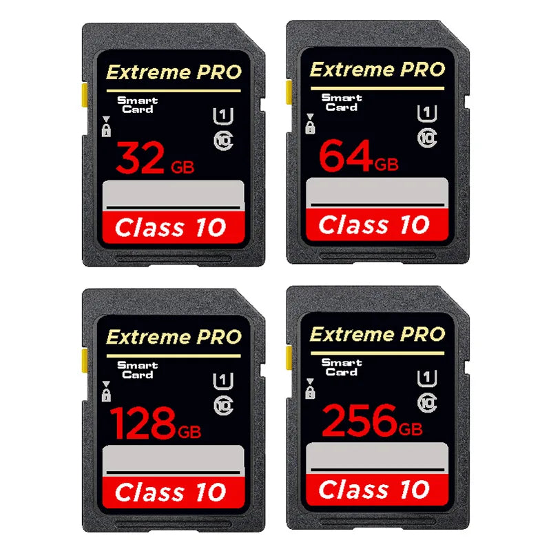 Class 10 UHS-I SDXC Camera Memory Card – A1 V10 Storage Card