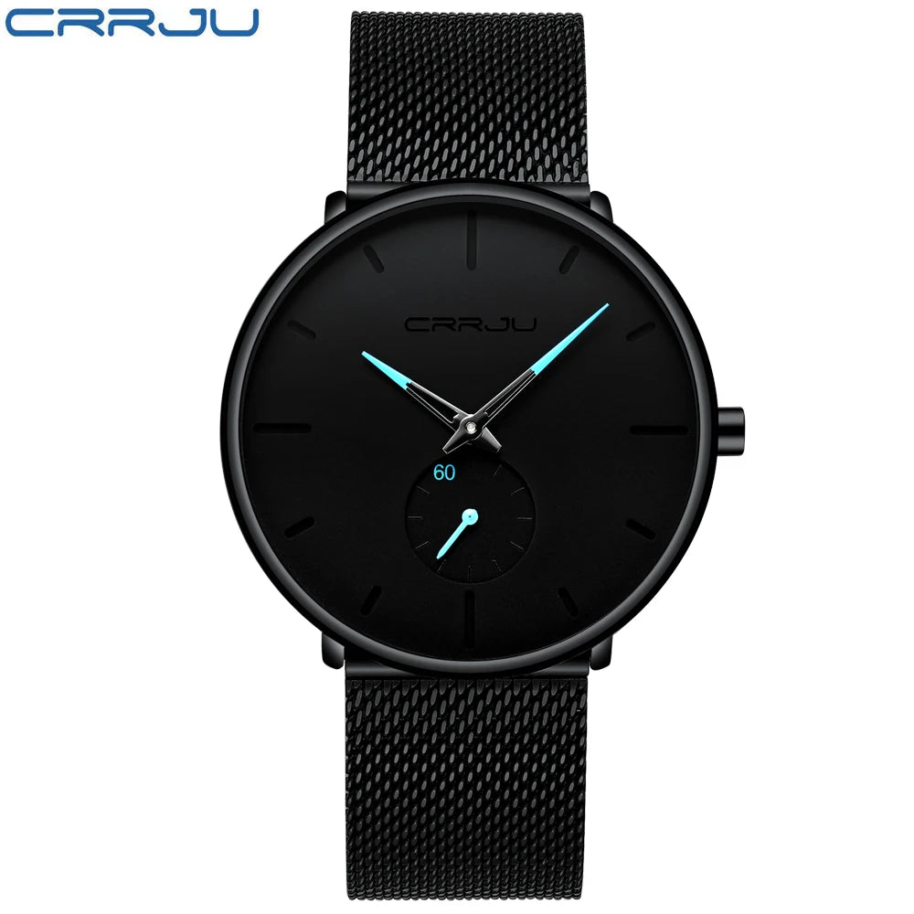 2150 Men's Stainless Steel Blue Quartz Watch