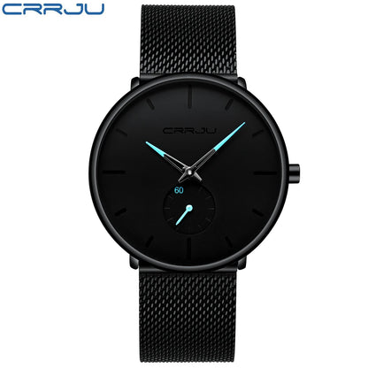2150 Men's Stainless Steel Blue Quartz Watch