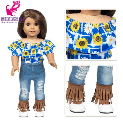 18 Inch  Baby Girl Doll Clothes