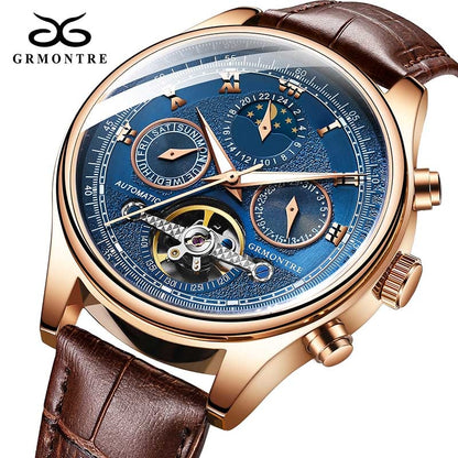 GRmontre tourbillon mechanical men watch