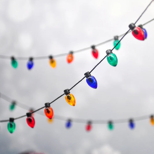 5M Colorful Christmas Bulb Garland