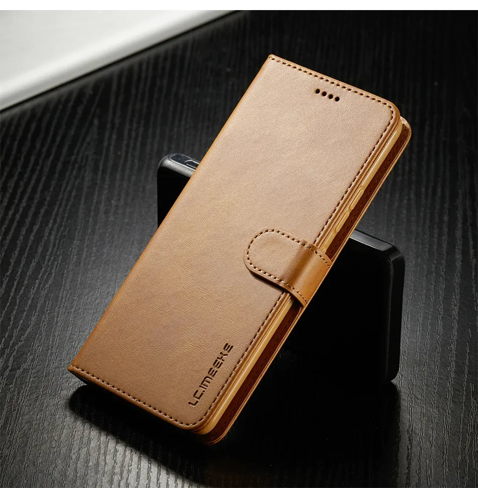 Magnetic Wallet Phone Case for Huawei & Honor
