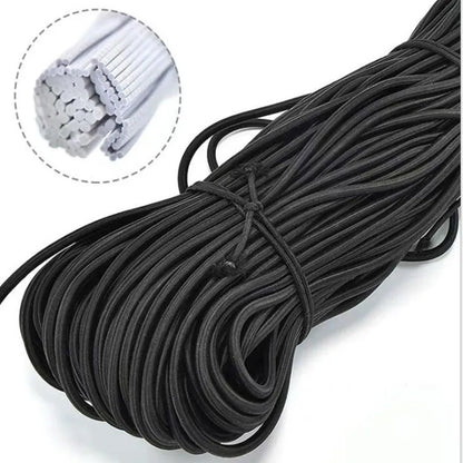 5Meter 1mm/1.5mm/2mm/3mm/4mm/5mm High-Quality Round Elastic Rope