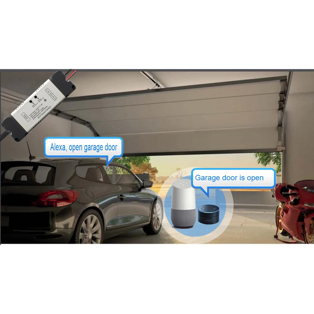 Smart WiFi Remote Control Wireless Garage Opener